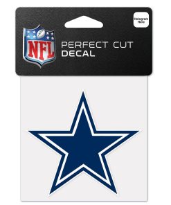 Dallas Cowboys 4 x 4 Logo Decal
