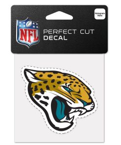 Jacksonville Jaguars 4 x 4 Logo Decal
