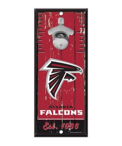Atlanta Falcons 5 x 11 Bottle Opener Wall Sign