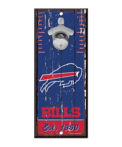 Buffalo Bills 5 x 11 Bottle Opener Wall Sign