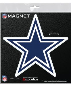 Dallas Cowboys 6 x 6 Die-Cut Logo Magnet