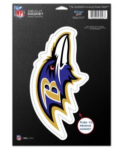 Baltimore Ravens 8 Die Cut Magnet