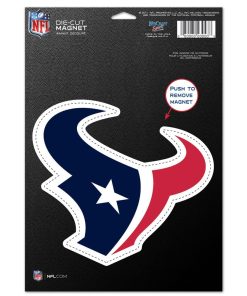 Houston Texans 8 Die Cut Magnet
