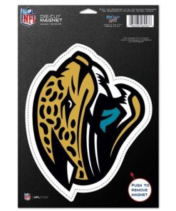 Jacksonville Jaguars 8 Die Cut Magnet