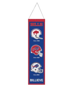 Buffalo Bills 8 x 32 Evolution Wool Banner