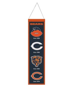 Chicago Bears 8 x 32 Evolution Wool Banner