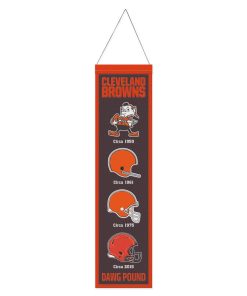 Cleveland Browns 8 x 32 Evolution Wool Banner