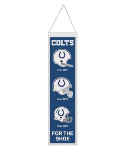 Indianapolis Colts 8 x 32 Evolution Wool Banner