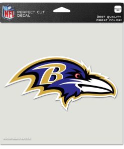 Baltimore Ravens 8 x 8 Color Decal