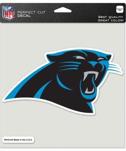 Carolina Panthers 8 x 8 Color Decal