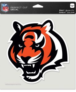 Cincinnati Bengals 8 x 8 Color Decal