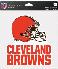 Cleveland Browns 8 x 8 Color Decal