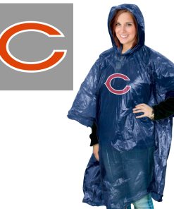 Chicago Bears Adult Poncho