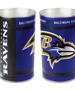 Baltimore Ravens Trash Can