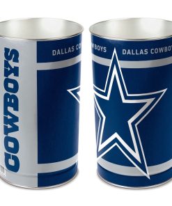 Dallas Cowboys Trash Can