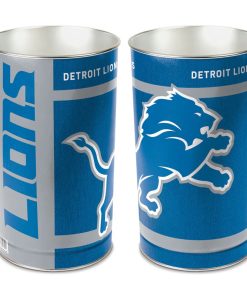 Detroit Lions Trash Can