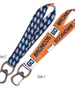 Denver Broncos Keystrap Bottle Opener
