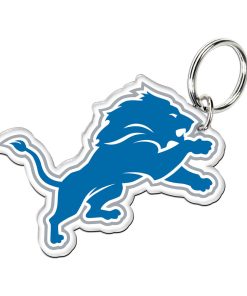 Detroit Lions Premium Acrylic Logo Keychain