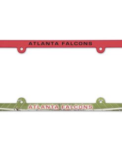 Atlanta Falcons Color Plastic License Plate Frame