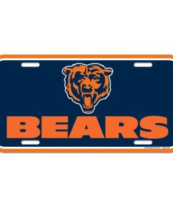 Chicago Bears Plastic License Plate