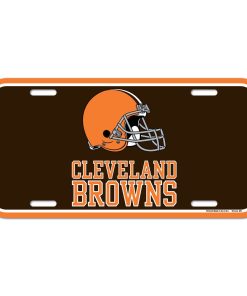 Cleveland Browns Plastic License Plate
