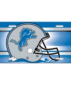 Detroit Lions Plastic License Plate