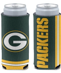 Green Bay Packers Slim Can Cooler