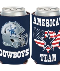 Dallas Cowboys Slogan Can Cooler