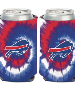 Buffalo Bills Tie Dye Can Cooler