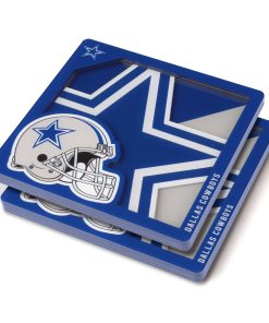Dallas Cowboys 3D Logo Series Coasters