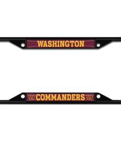 Commanders License Plate Frames