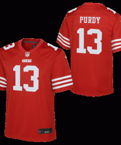 49ers Nike Purdy Youth Player Jersey