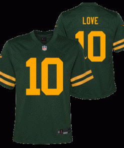 Packers Nike Love Youth Player Jersey