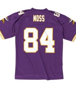 Vikings Moss Mitchell & Ness Player Jersey