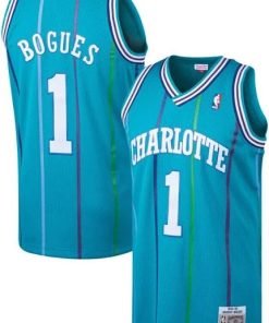 Hornets Bogues Mitchell & Ness Player Jersey