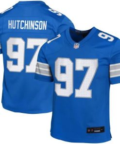 Lions Nike Hutchinson Youth Player Jersey