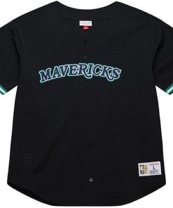 Mavericks Flagg Mitchell & Ness Custom Jersey