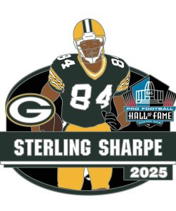 Sterling Sharpe Packers Class of 2025 Action Pin
