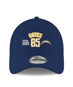 Antonio Gates Chargers Class of 2025 New Era 9FORTY Name and Number Hat