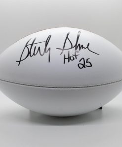 Sterling Sharpe Autographed Football