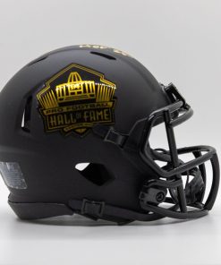 Eric Allen Autographed Hall of Fame Black Mini Helmet