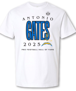 Antonio Gates Chargers Class of 2025 T-Shirt