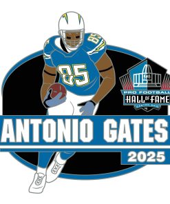 Antonio Gates Chargers Class of 2025 Action Pin
