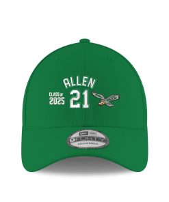 Eric Allen Eagles Class of 2025 New Era 9FORTY Name and Number Hat