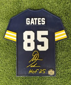 Antonio Gates Chargers Class of 2025 Wood Jersey 3D Sign - DS