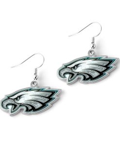 Philadelphia Eagles Glitter Dazzle Earrings