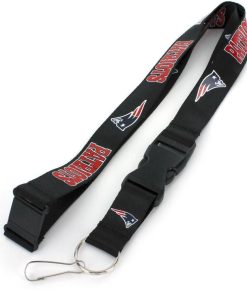 New England Patriots Lanyard - Black