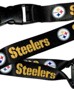 Pittsburgh Steelers Lanyard - Black