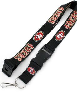 San Francisco 49ers Lanyard - Black
