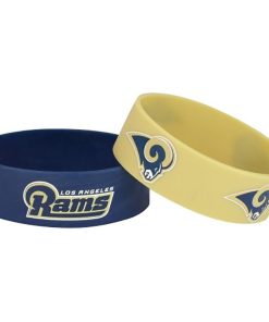 Los Angeles Rams Two Pack Wide Bracelets